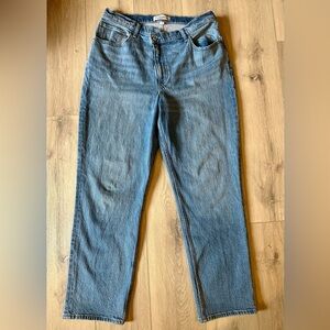 Abercrombie & Fitch 90s Straight Ultra High Rise Jeans Size 14 Curve